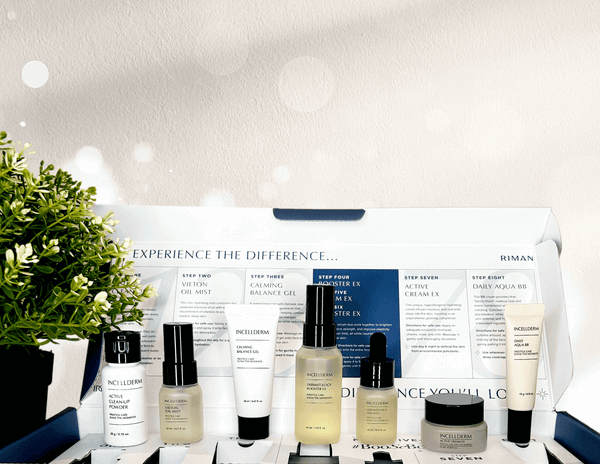 RIMAN ICD Incellderm Experience Kit – 7-Piece Korean Anti-Aging Skincare Set