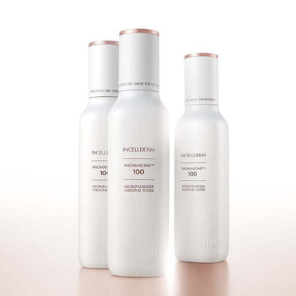 RIMAN ICD Incellderm RADIANSOME100™ Microfluidizer Essential Toner – Korean Anti-Aging Treatment Toner (120ml)