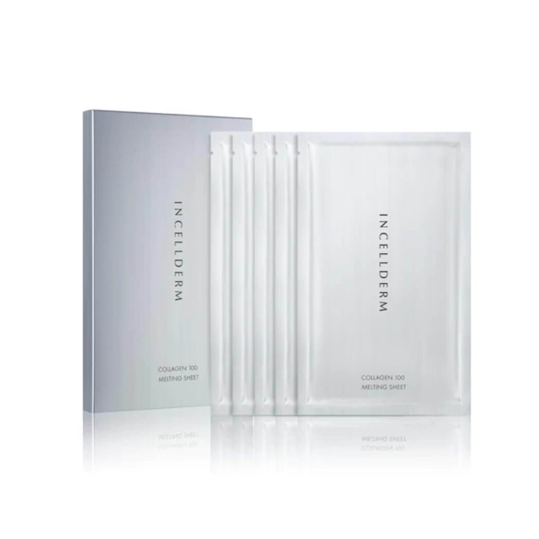 RIMAN ICD Incellderm Collagen 100 Melting Sheet – 100% Marine Collagen Mask