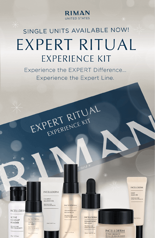 RIMAN ICD Incellderm Experience Kit – 7-Piece Korean Anti-Aging Skincare Set